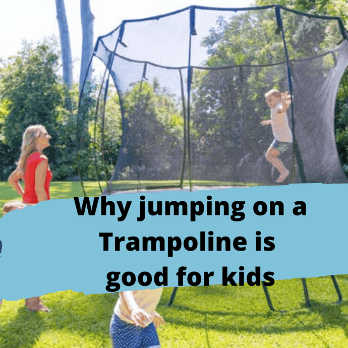Why jumping on a trampoline is good for kids