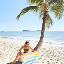 Load image into Gallery viewer, dock-and-bay-unicorn-waves-towel