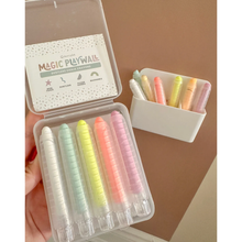 Load image into Gallery viewer, DustlessChalkCrayons_MagneticHolderBundleforMagicPlaywall-NeonColours