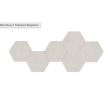 Load image into Gallery viewer, Hexagon Stick On Acoustic Wall Tiles - Set of 6