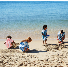 Load image into Gallery viewer, KidsPonchoQuickDryHoodedTowel-MalibuPink10