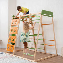 Load image into Gallery viewer, Wooden_Indoor_pikler_jungle_gym
