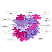 Load image into Gallery viewer, Pink Tactile Playmat Set | Muffik