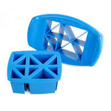 Load image into Gallery viewer, funbites-blue-triangle-sandwich-cutter