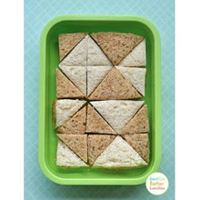 Load image into Gallery viewer, funbites-blue-triangle-sandwich-cutter