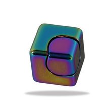 Load image into Gallery viewer, rainbow-cpinning-cube-fidget