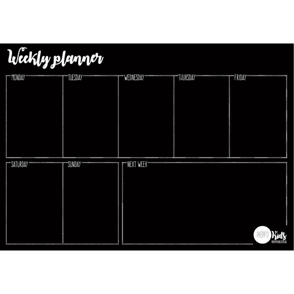 Weekly Planner A3 Magnetic Whiteboard Prepp d Kids The Sensory weekly-planner-a3-magnetic-whiteboard-prepp-d-kids-the-sensory