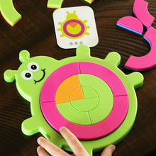 Load image into Gallery viewer, Bugzzle puzzle eductional game for kids Fat brain toys
