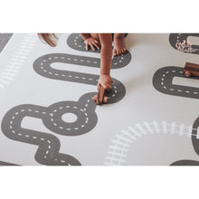 Load image into Gallery viewer, Baby Driver Earl Grey Sensory Playmat - Large - The Sensory Specialist
