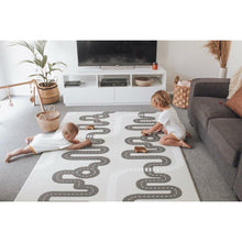 Load image into Gallery viewer, Baby Driver Earl Grey Sensory Playmat - Large - The Sensory Specialist
