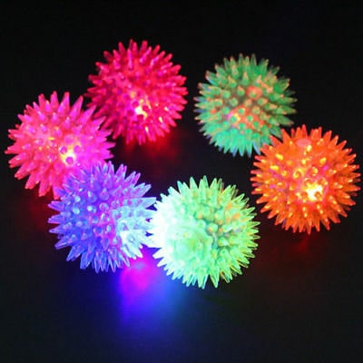 Bouncy Ball Sensory Light Ball Light Up Sensory Spikey Massage