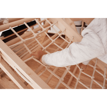 Load image into Gallery viewer, my happy helpers wooden climbing scramble net melbourne