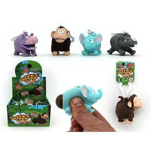Load image into Gallery viewer, Pooping Sensory Animal Keychains - The Sensory Specialist