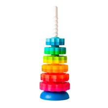 Load image into Gallery viewer, Spin Again stacking spiral spinner Fat Brain Toys