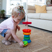 Load image into Gallery viewer, Spin Again stacking spiral spinner Fat Brain Toys