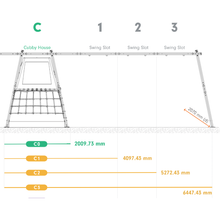 Load image into Gallery viewer, Vuly C3 cubby swingset