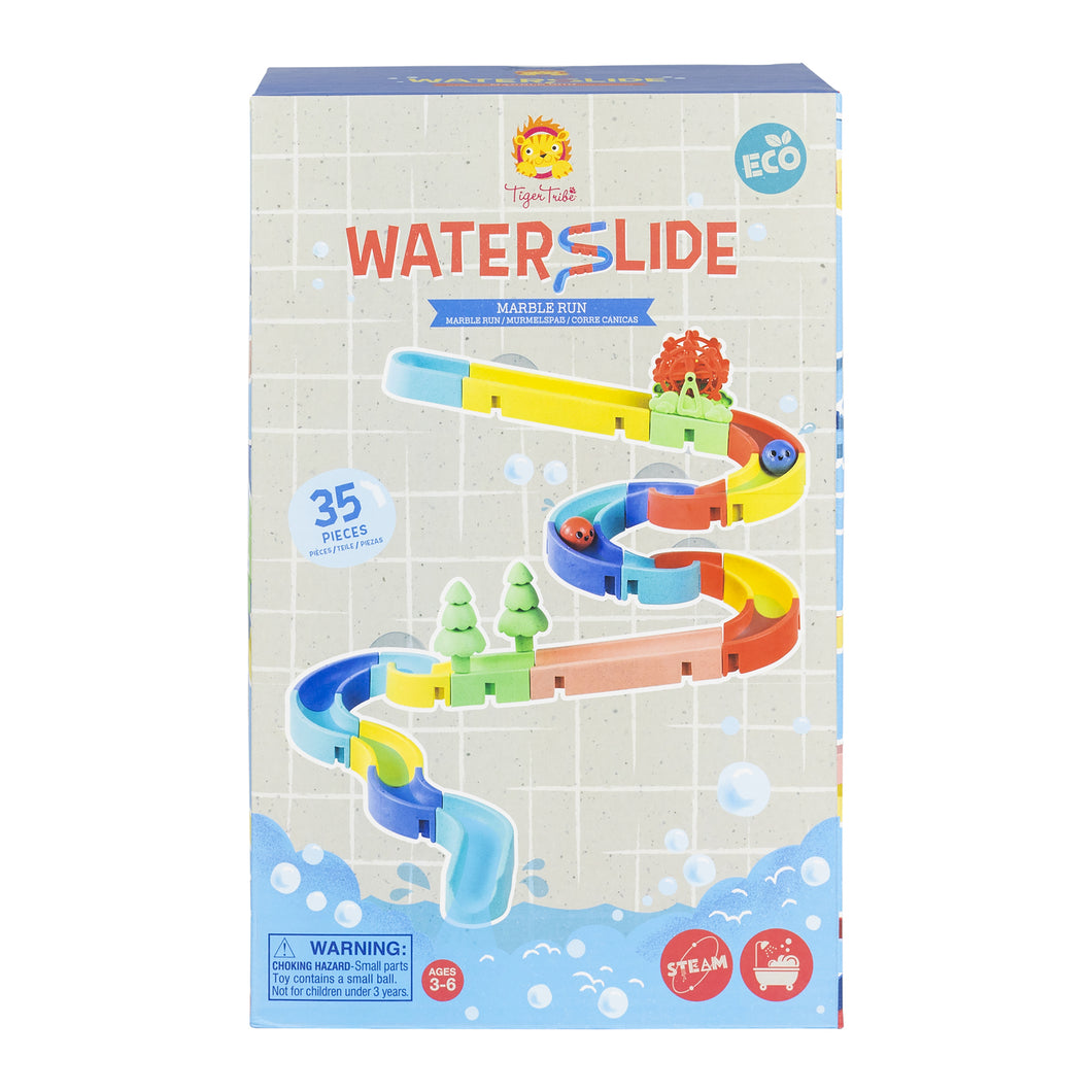 Waterslide Bath Time Eco Marble Run  | Tiger Tribe