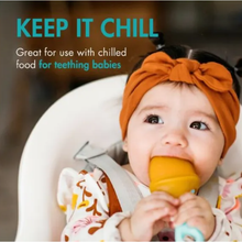 Load image into Gallery viewer, BoonPulpSiliconeFeeder-BlueandMustard_GreyandMint-2Pack
