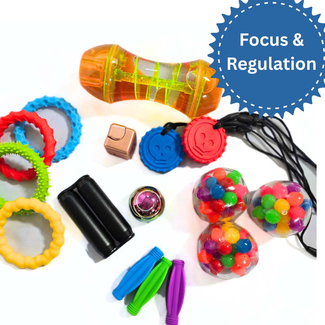 Emotion Regulation Kit Emotional Regulation Fidget Kit - Large | 16 piece Classroom Set – The ...
