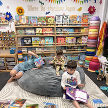 Load image into Gallery viewer, COSY-CLOUD-CHAIR-IN-PLAYROOM
