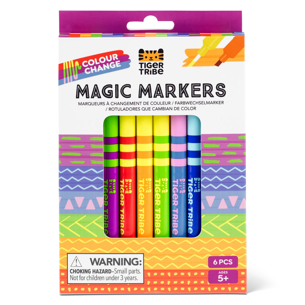 Colour Change Magic Markers | Set of 6 – The Sensory Specialist PTY LTD
