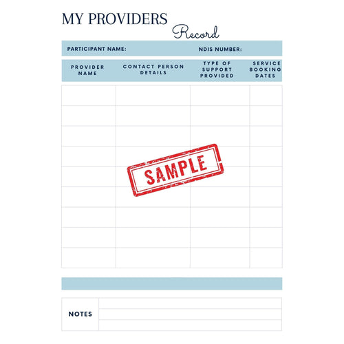 my-providers-record