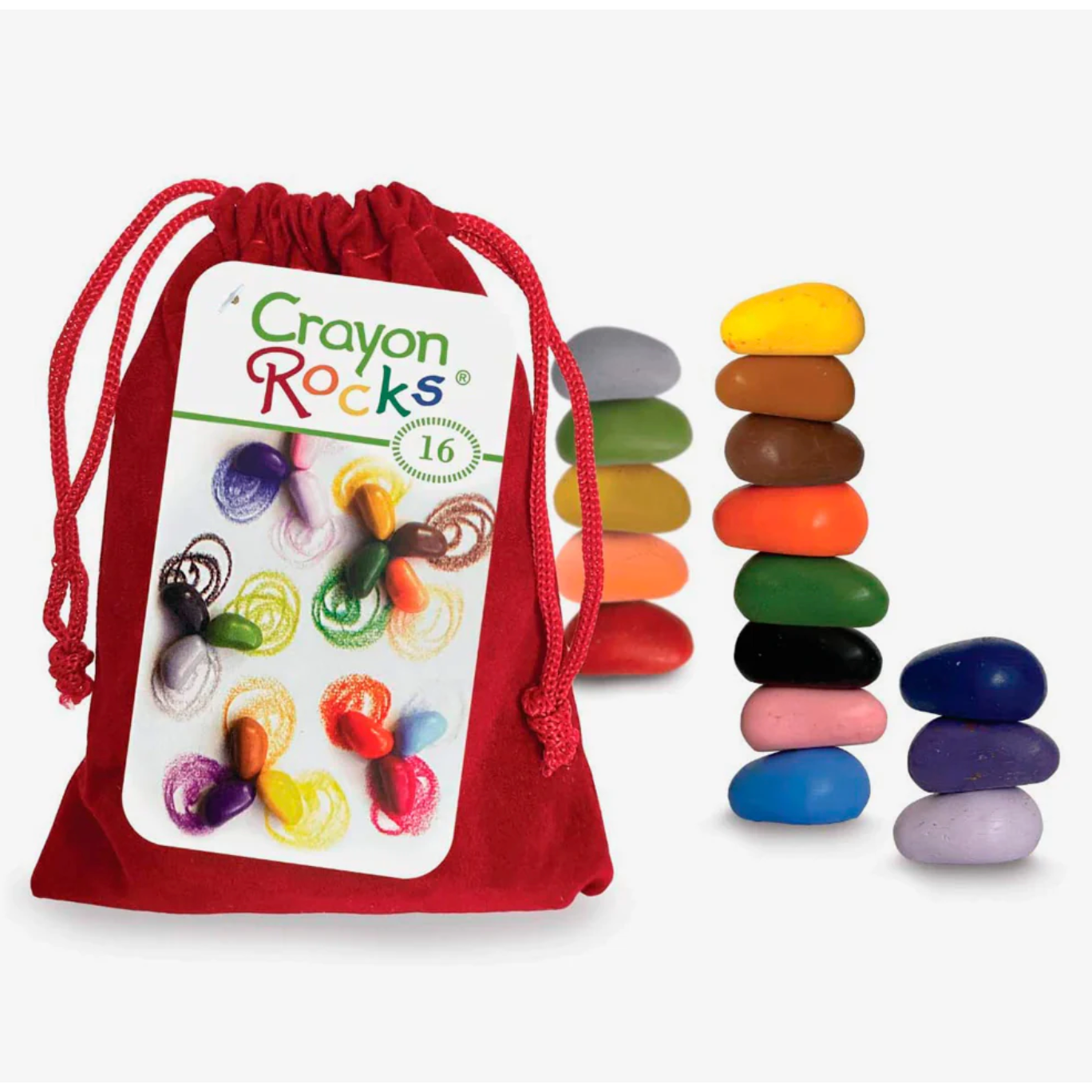 Crayon Rocks - for Tripod Grip | Set of 16 – The Sensory Specialist PTY LTD