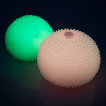 Load image into Gallery viewer, smooshos-jumbo-spiky-ball-glow-in-dark
