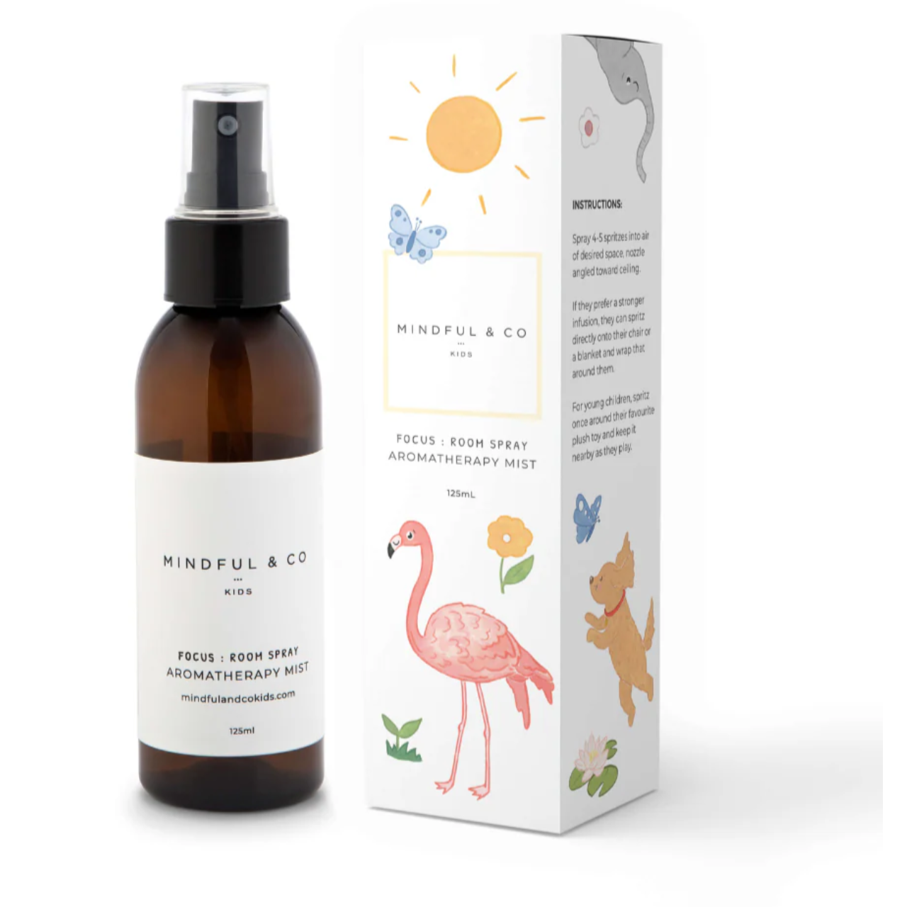 Focus Aromatherapy Spray | Mindful & Co. – The Sensory Specialist PTY LTD