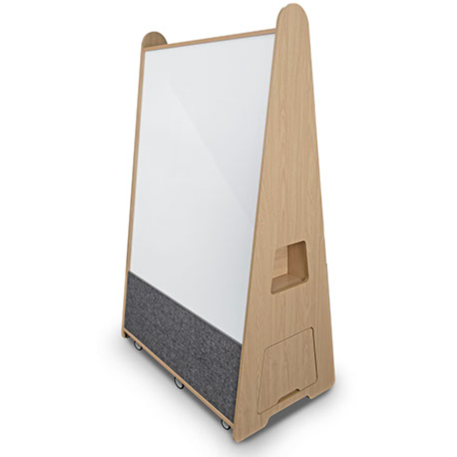 Ideaboard - Mobile Double Sided Whiteboard/Pinboard/Storage Unit – The ...