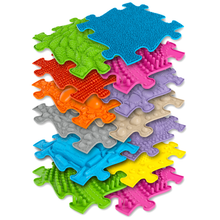 Load image into Gallery viewer, Muffik Large 2 Sensory Play mat Set - 13 piece
