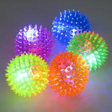 Load image into Gallery viewer, LightupSensorySpikeyMassageBall-55mmsmall3
