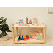 Load image into Gallery viewer, Montessori 2 Tier Shelf
