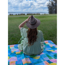 Load image into Gallery viewer, saltwater-picnic-rug-skylight-blue
