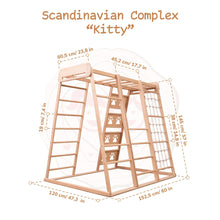 Load image into Gallery viewer, Wooden_Indoor_pikler_jungle_gym
