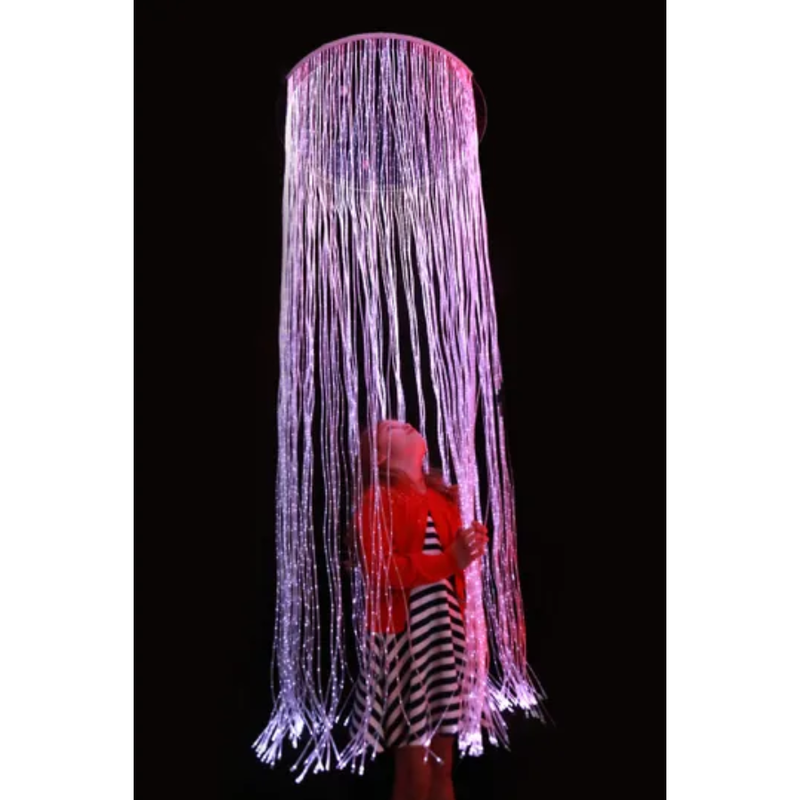 Sensory Fibre Optic Curtain Ring - Calming, 70 cm
