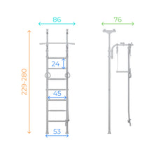Load image into Gallery viewer, Sensory Swedish Climbing Frame - No Drill
