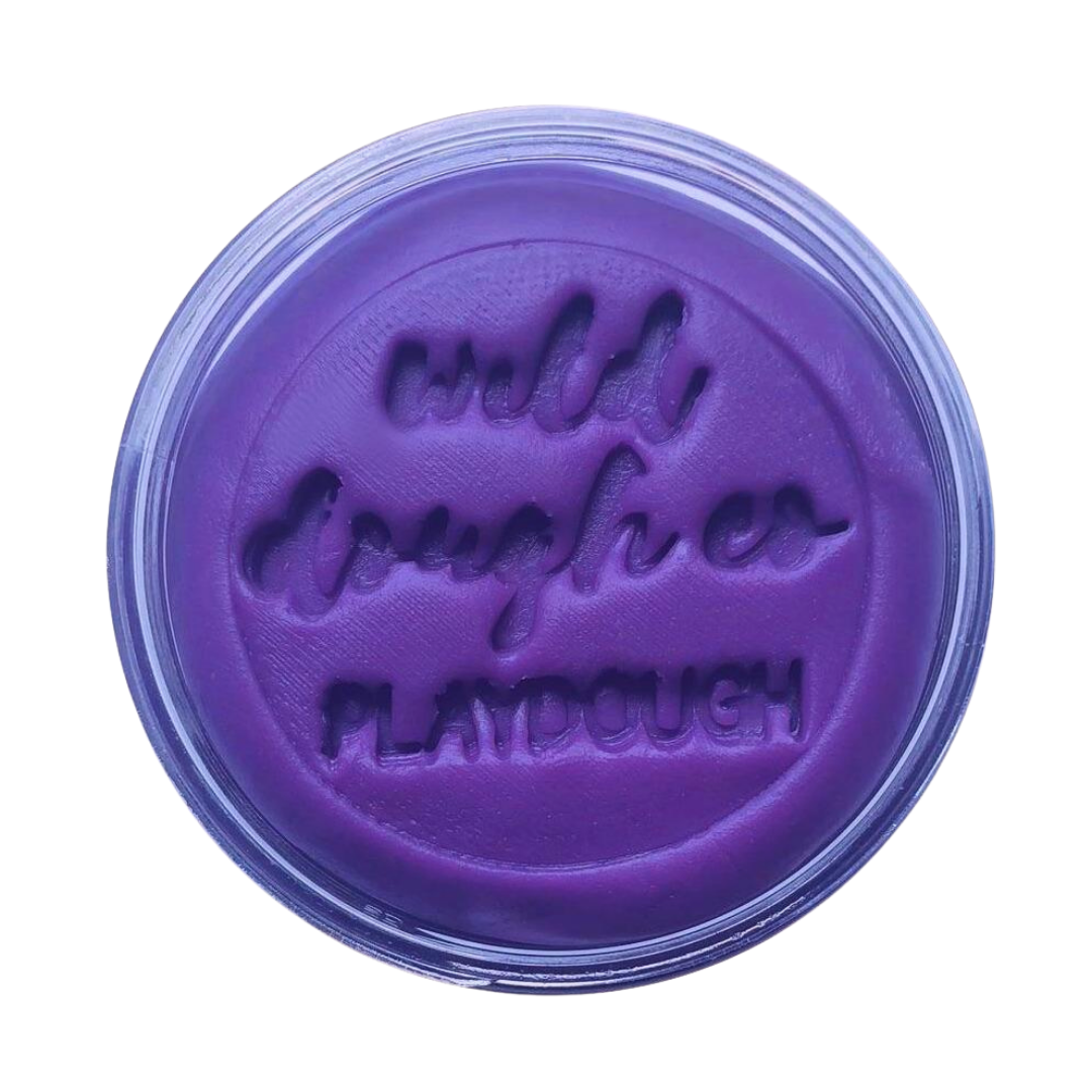 Twilight purple playdough