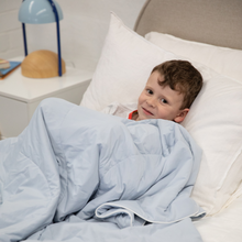 Load image into Gallery viewer, chill-blanket-blue-kids
