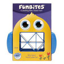 Load image into Gallery viewer, funbites-blue-triangle-sandwich-cutter

