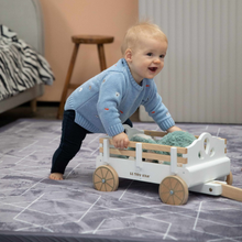 Load image into Gallery viewer, mooshy-mat-geo-grey-baby-up-close
