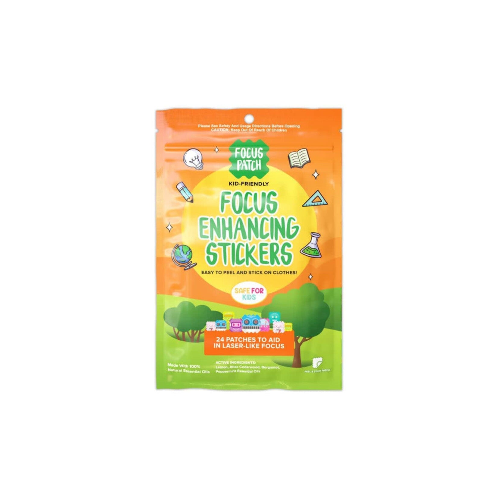 Focus Patch Stickers FocusPatch Focus Enhancing Stickers | Natural Patch – The Sensory ...