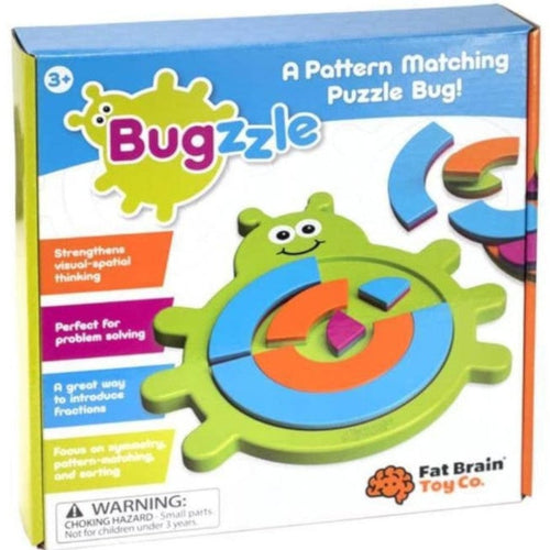 Bugzzle puzzle eductional game for kids Fat brain toys