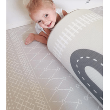 Load image into Gallery viewer, baby-driver-boho-grey-playmat
