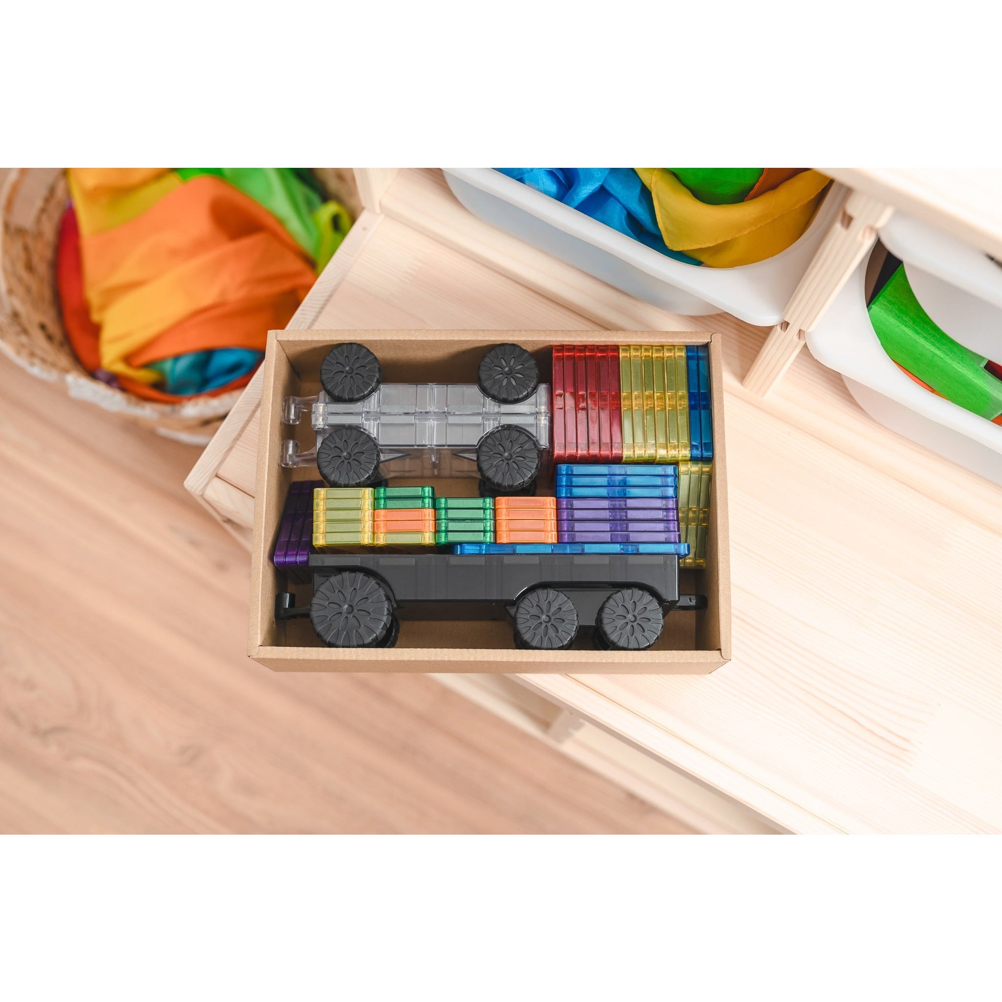 Rainbow Transport Pack 50 pc - Connetix