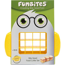 Load image into Gallery viewer, funbites-sandwich-cutter-yellow-square
