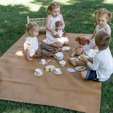 Load image into Gallery viewer, vegan leather outdoor picnic mat
