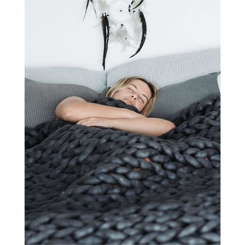 Knitted Weighted Blanket - Free Shipping! - The Sensory Specialist