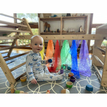 Load image into Gallery viewer, Juggling dancing sensory scarf toys melbourne

