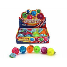 Load image into Gallery viewer, light up flashing sensory spikey soft ball
